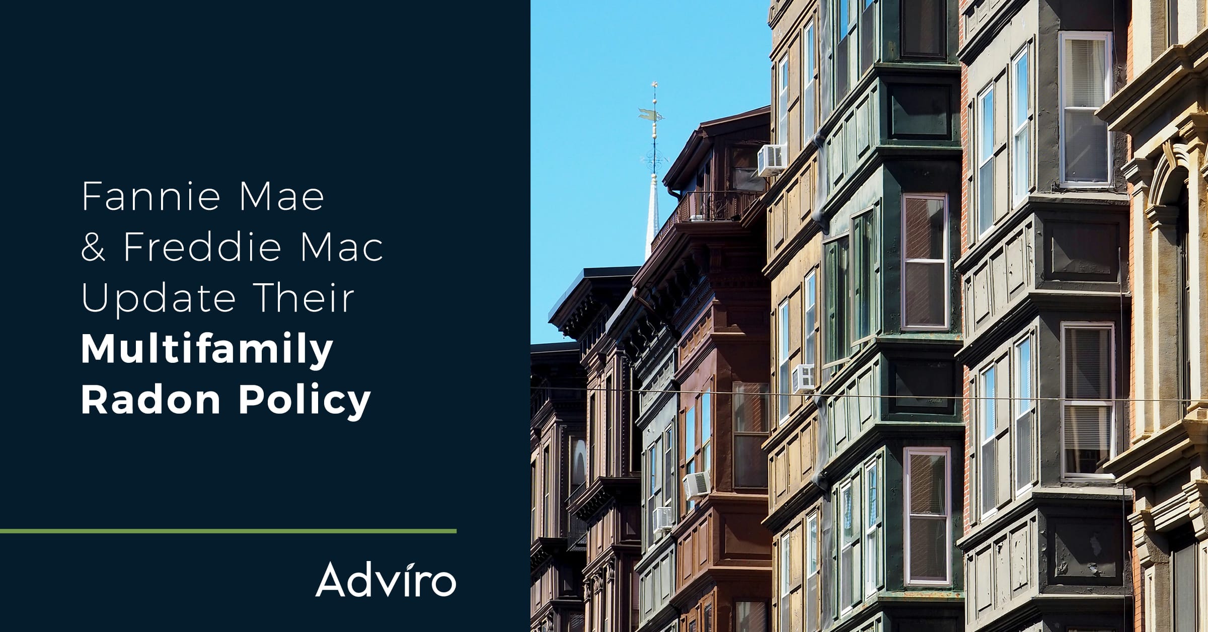 Fannie Mae and Freddie Mac Update Their Multifamily Radon Policy